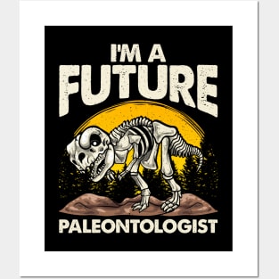 Cute I'm A Future Paleontologist Dinosaur Obsessed Posters and Art